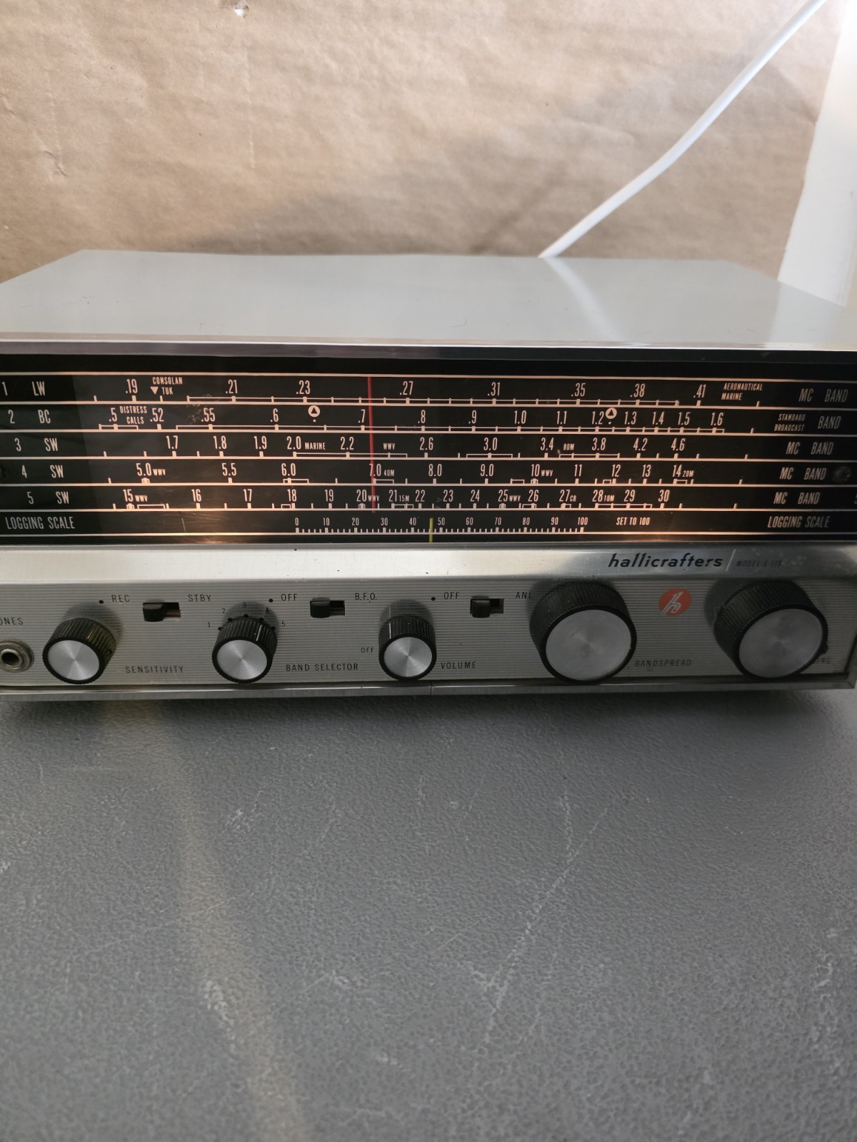 Parts Only Vintage hallicrafters Model S 118