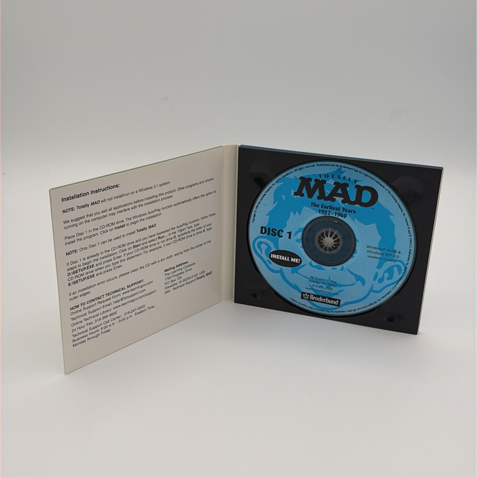 Totally MAD CD-ROM 1952 - 1998, 7 CD-Rom Collection Untested