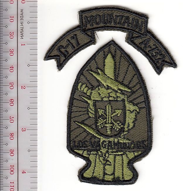 Green Beret US Army Panama 7th Special Forces Group Airborne ODA 732 NO TARIFF