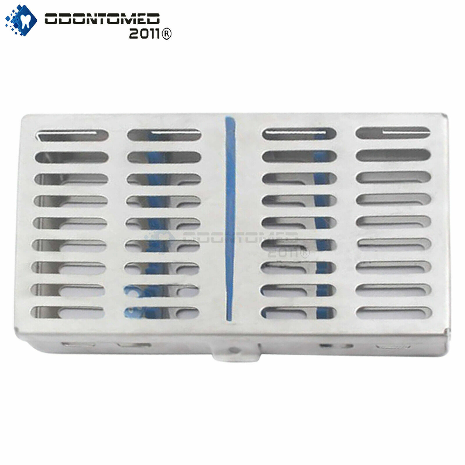 1 PC 10 Instruments Dental Surgi Sterilization Autoclave Cassette Tray Stainless