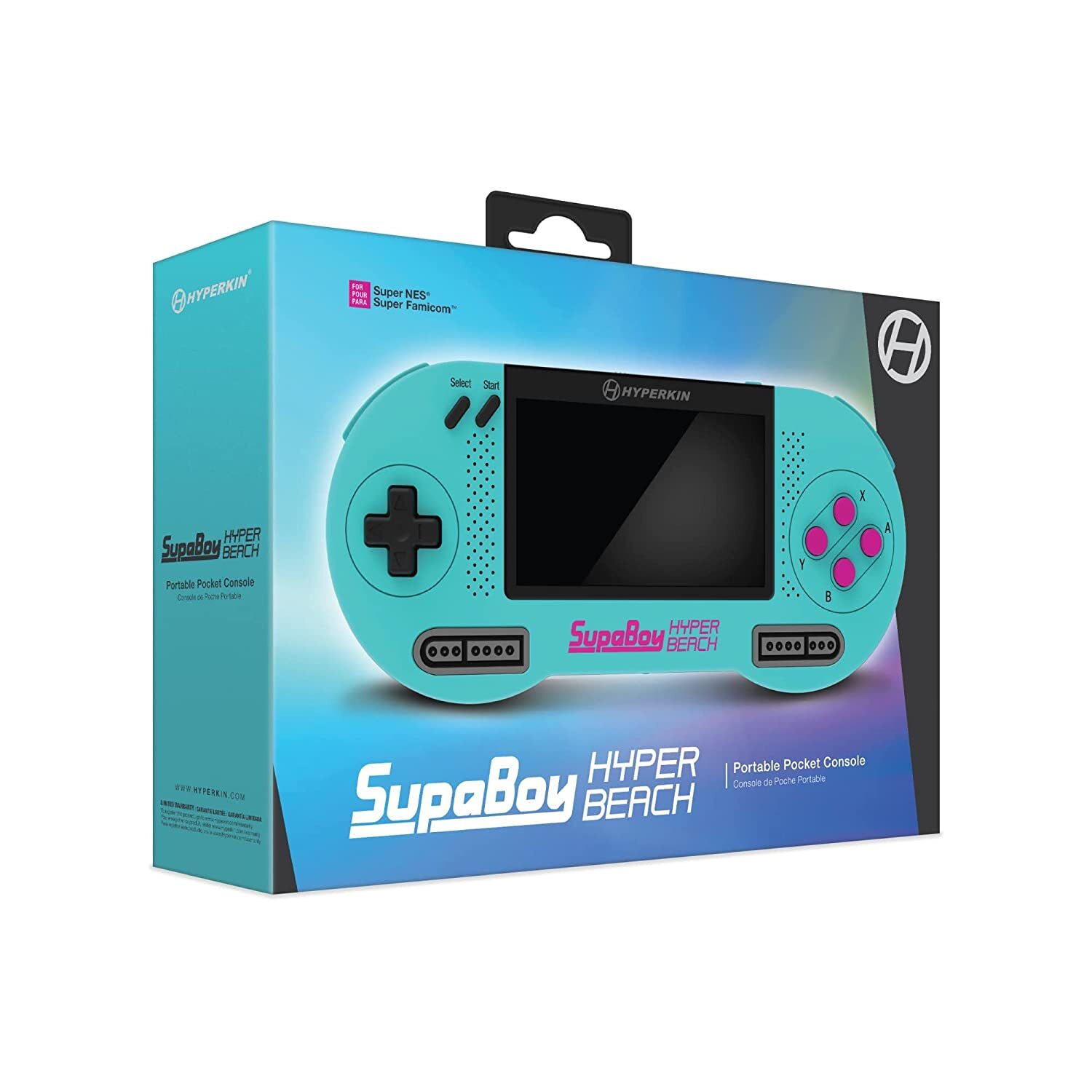 Hyperkin SupaBoy Portable Console for Super NES / Super Famicom - Hyper Beach