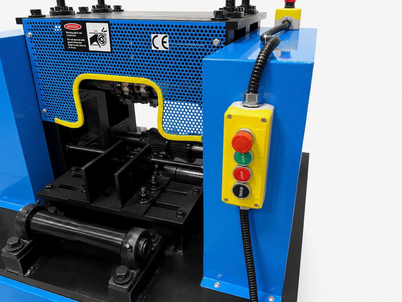 BLUEROCK® WS700 Extra Large Industrial Wire Stripping Machine 7" Cable Capacity