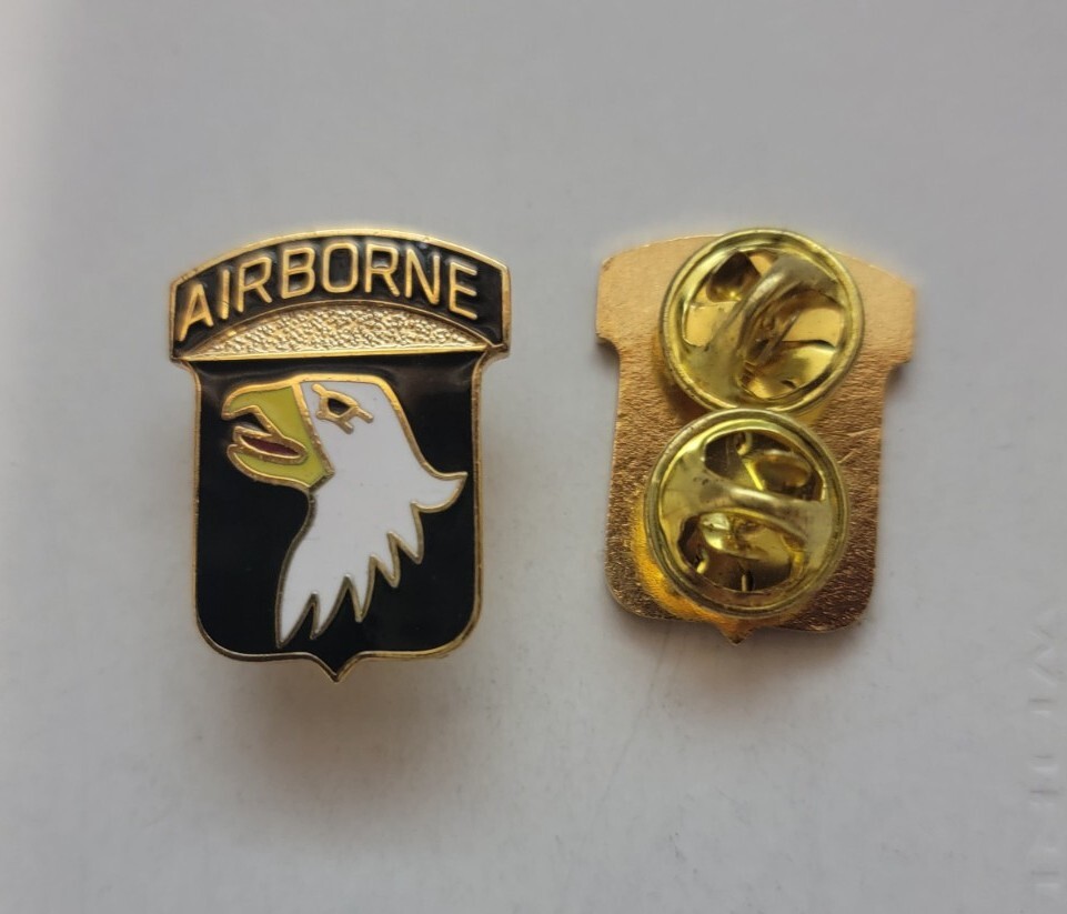 101st  Airborne Division Screaming Eagle US Army Lapel Hat Pin FREE SHIPPING