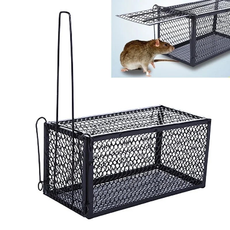 USA Mouse Trap Rat Trap Rodent Trap Live Catch Cage, Easy to Set Up and Reuse