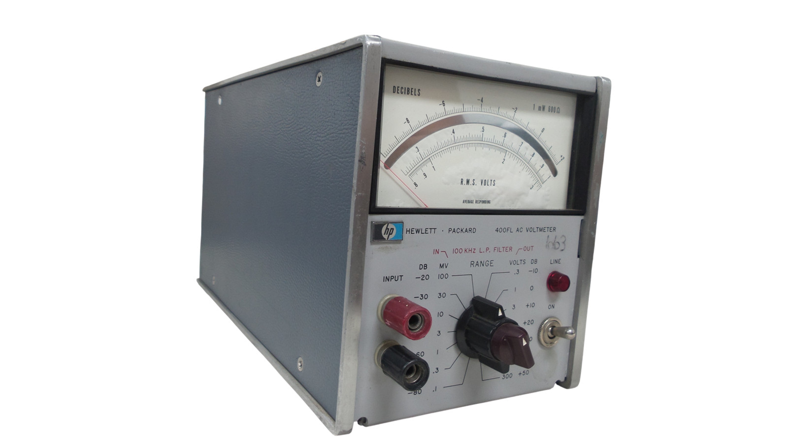 HP 400FL AC Voltmeter - Free Shipping