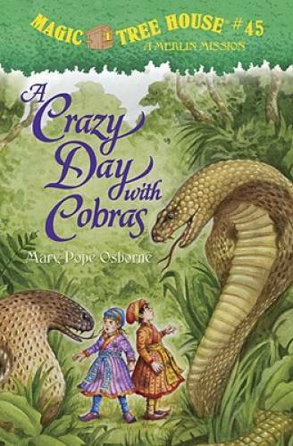 A Crazy Day with Cobras (Magic Tree House (R) Merlin Mission) - Hardcover - GOOD