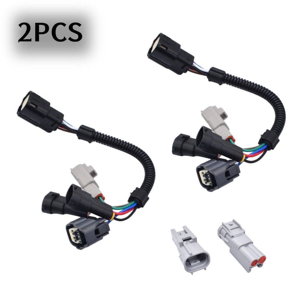 2x For Toyota Tacoma 2016-2023 LED Headlights Conversion Harness Adapters Plug