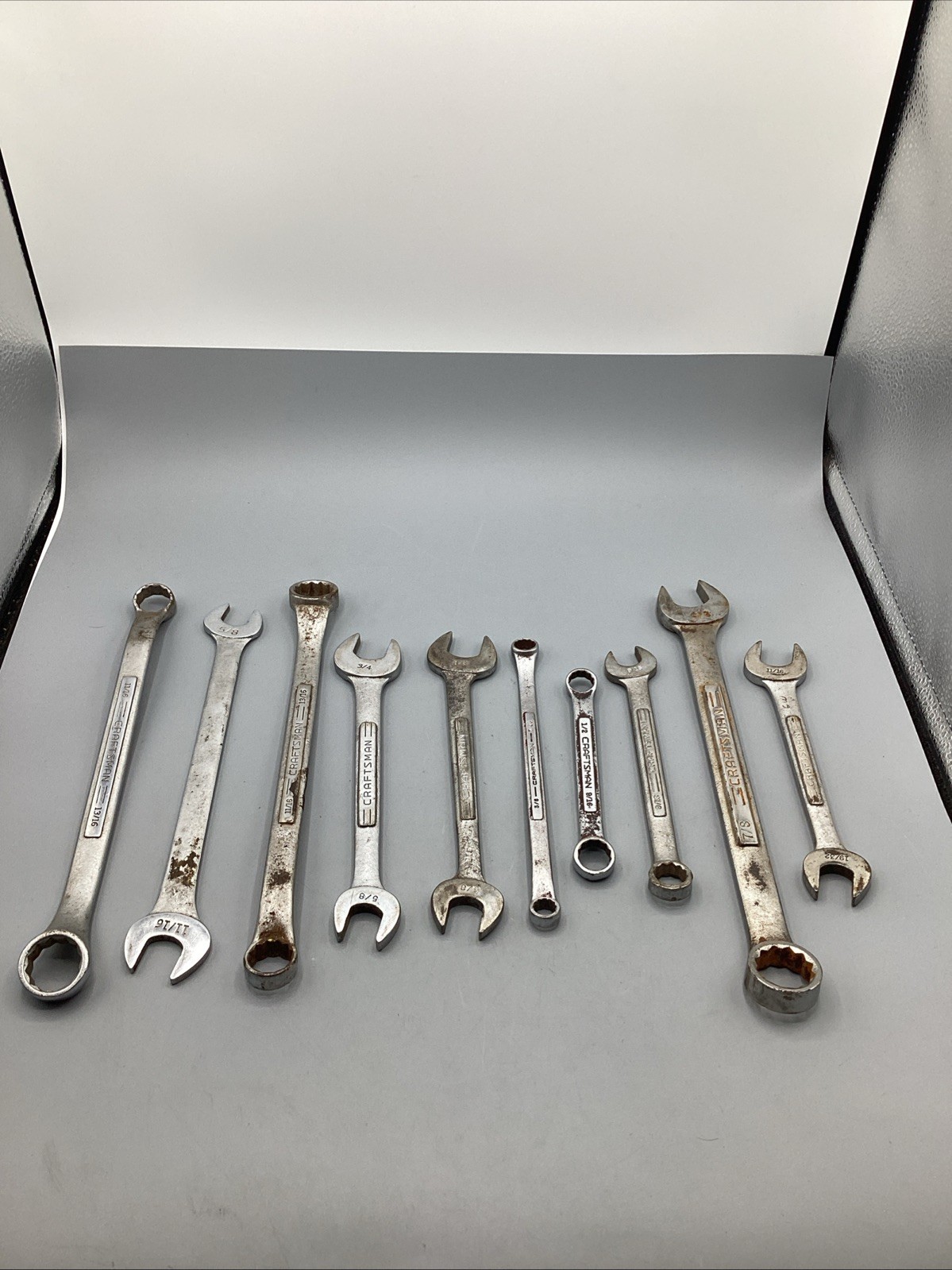 (10) Vintage Craftsman-V- VV- Forged USA Lot- Estate Find!!! Lot B