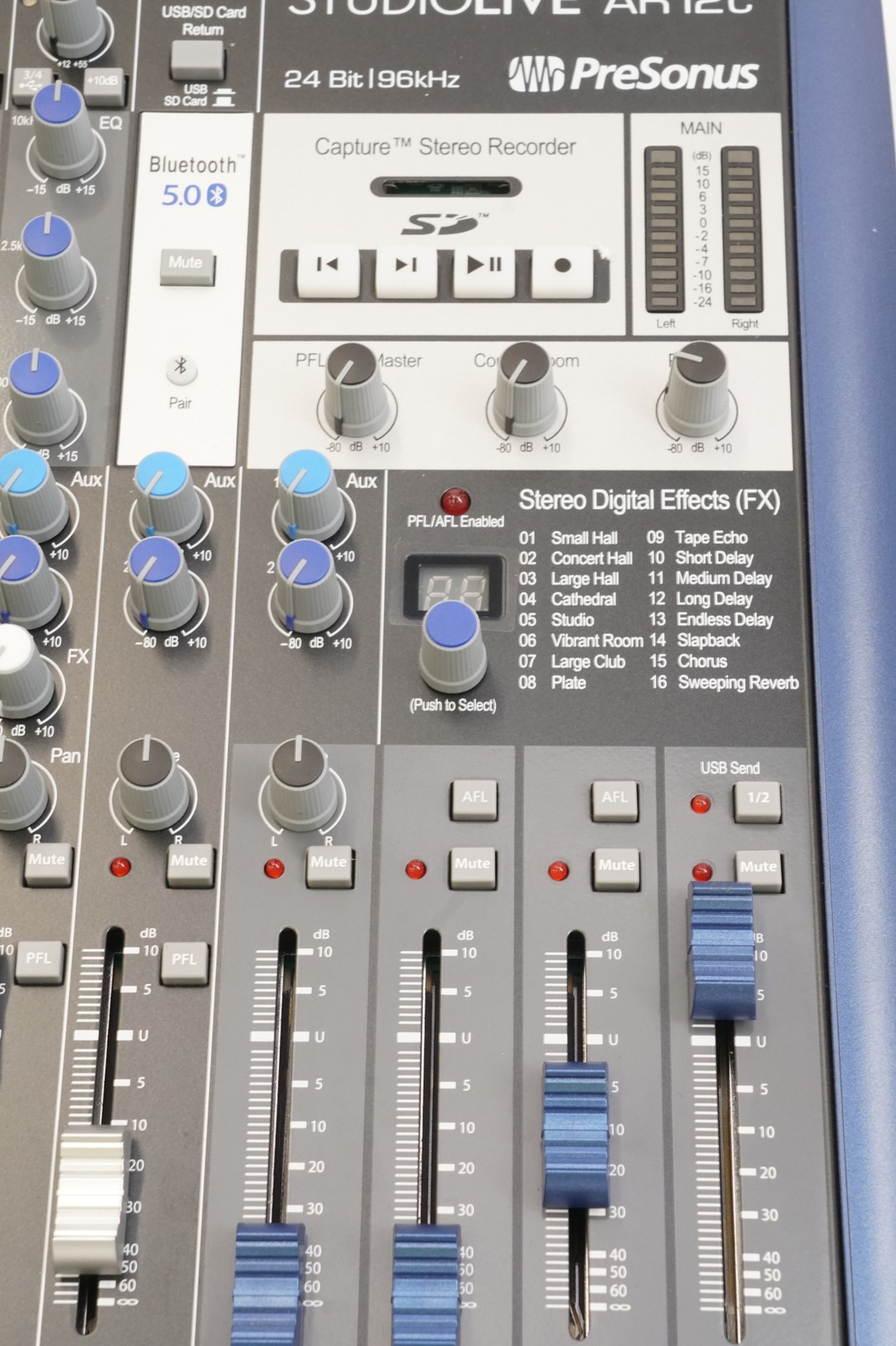 PreSonus StudioLive AR12c 12-Channel Analog Mixer