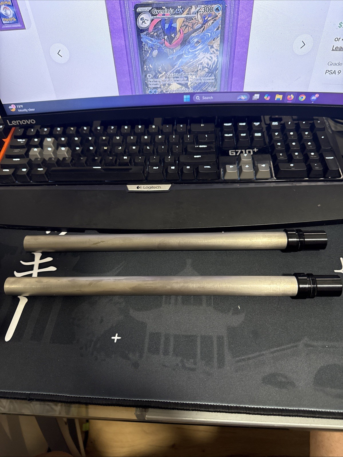 Titanium Ac Threaded Barrel *Rare*