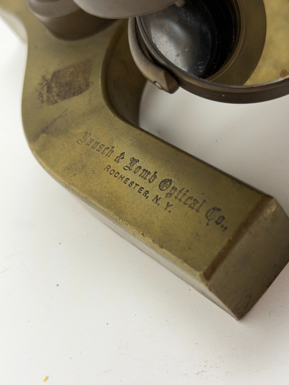 Antique Brass Microscope – Rochester NY