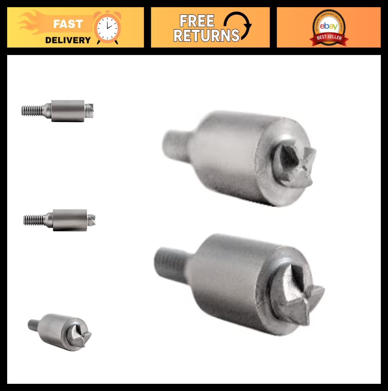 Primer Pocket Uniformer Set - Large & Small Tools for Case Prep & Reloading