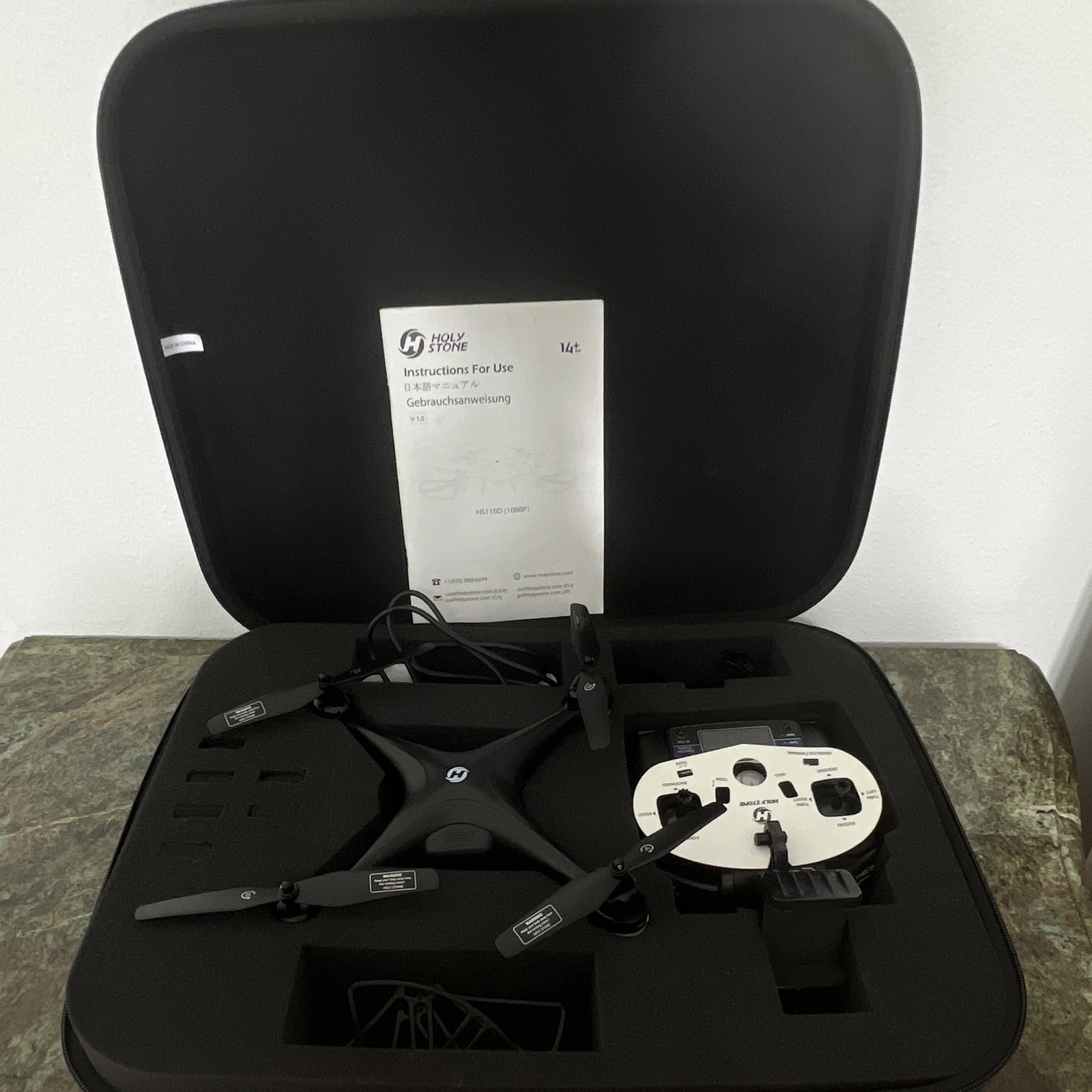 Holy Stone HS110D 1080P FPV Quadcopter Drone w/ Remote Controller & Carry Case