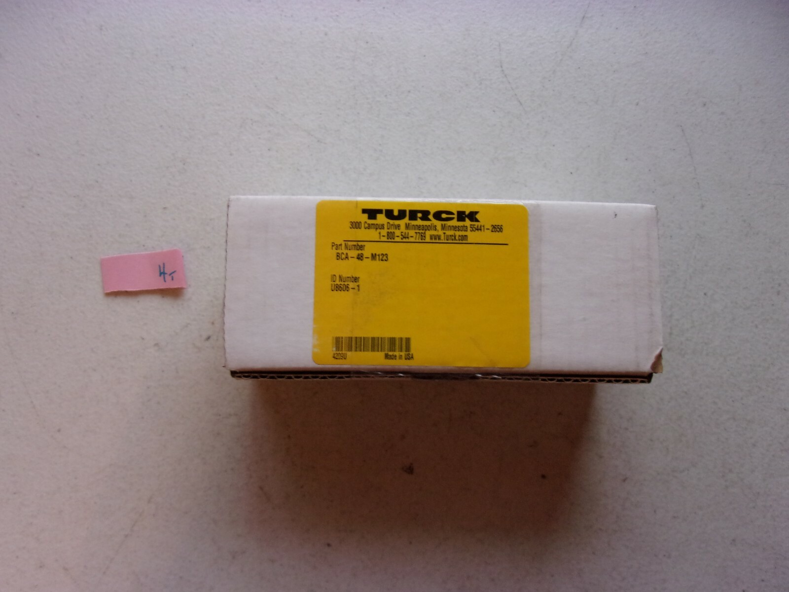 NEW IN BOX TURCK NETWORK JUNCTION BCA-48-M123 U8606-1 (171-2)