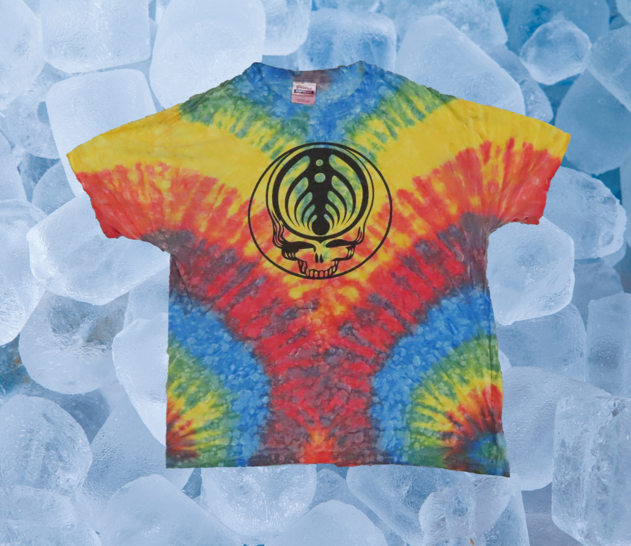 Vintage Tie dye Grateful Dead t-shirt, Large, Hanes, Comfort T Shirt