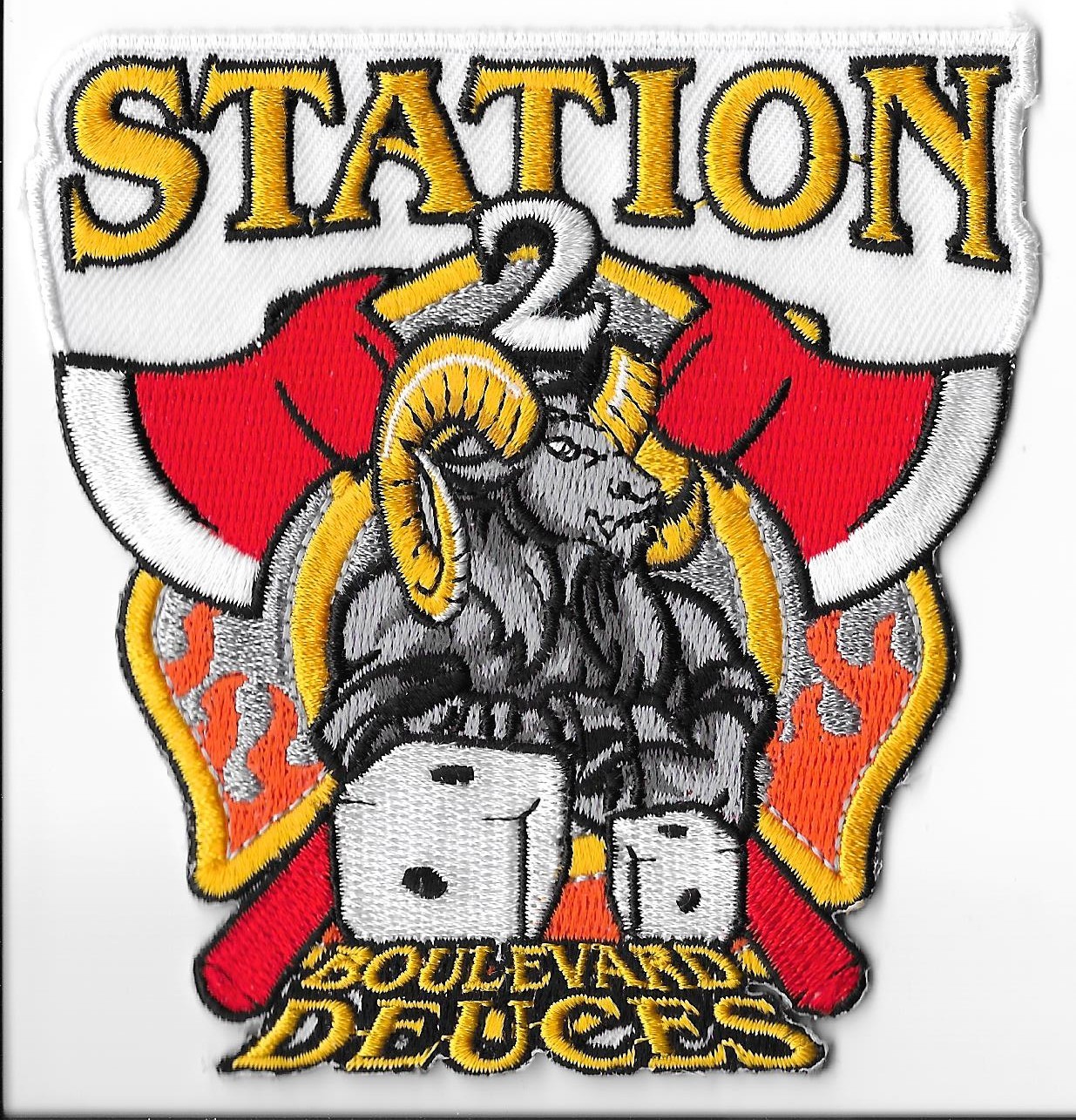 Pasadena Fire Department, Texas Station 2 Shoulder Patch V1