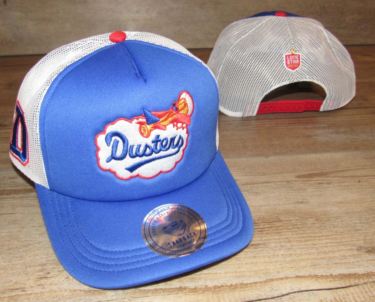 McAllen Dusters Lone Star League Defunct Foam Front Mesh Trucker Hat Cap Men's