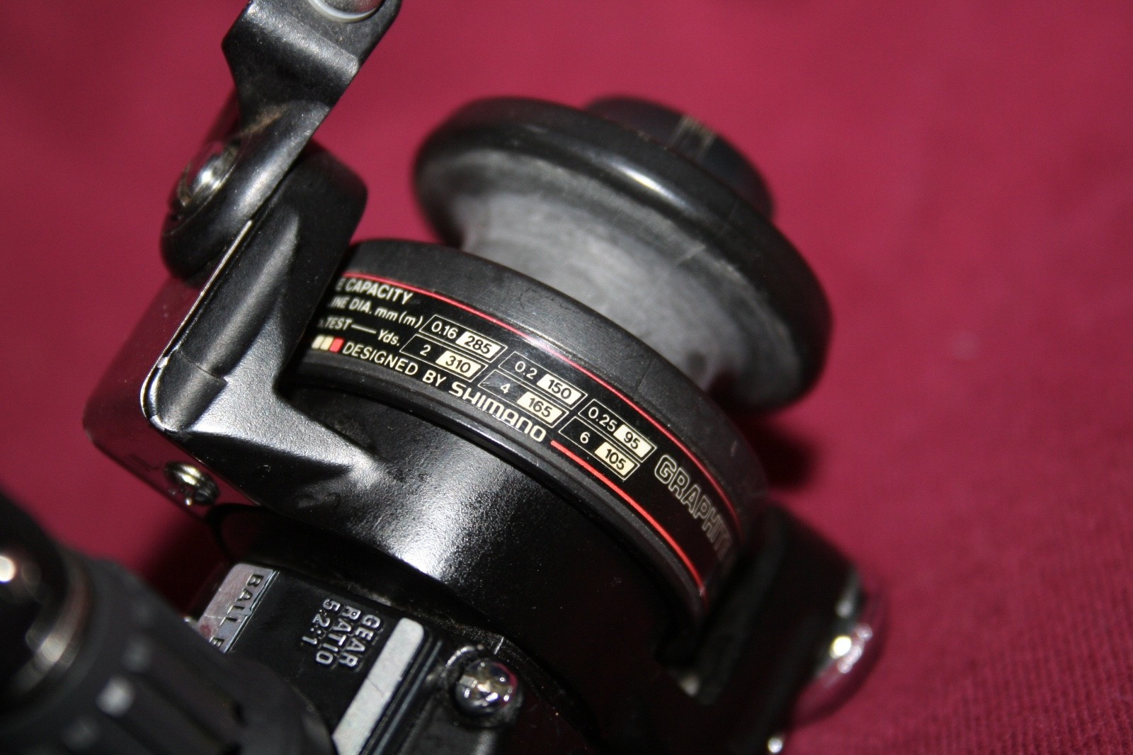 Vintage Great Working Shimano Custom 1000 Ultra Light Fishing Reel