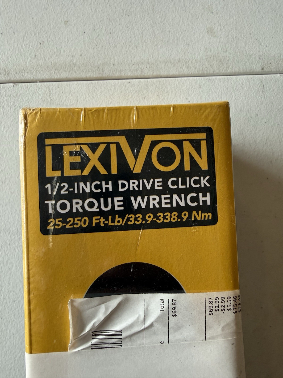 LEXIVON Torque Wrench 1/2 Inch NEW IN BOX
