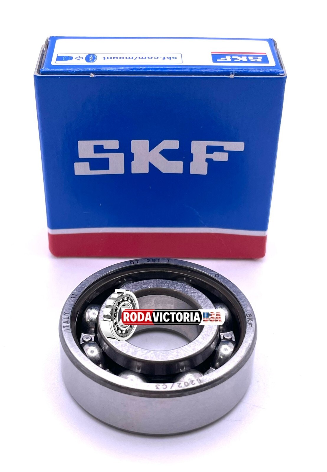 SKF 6202 C3 DEEP GROOVE BALL BEARING, OPEN, NO SEALS 15x35x11mm