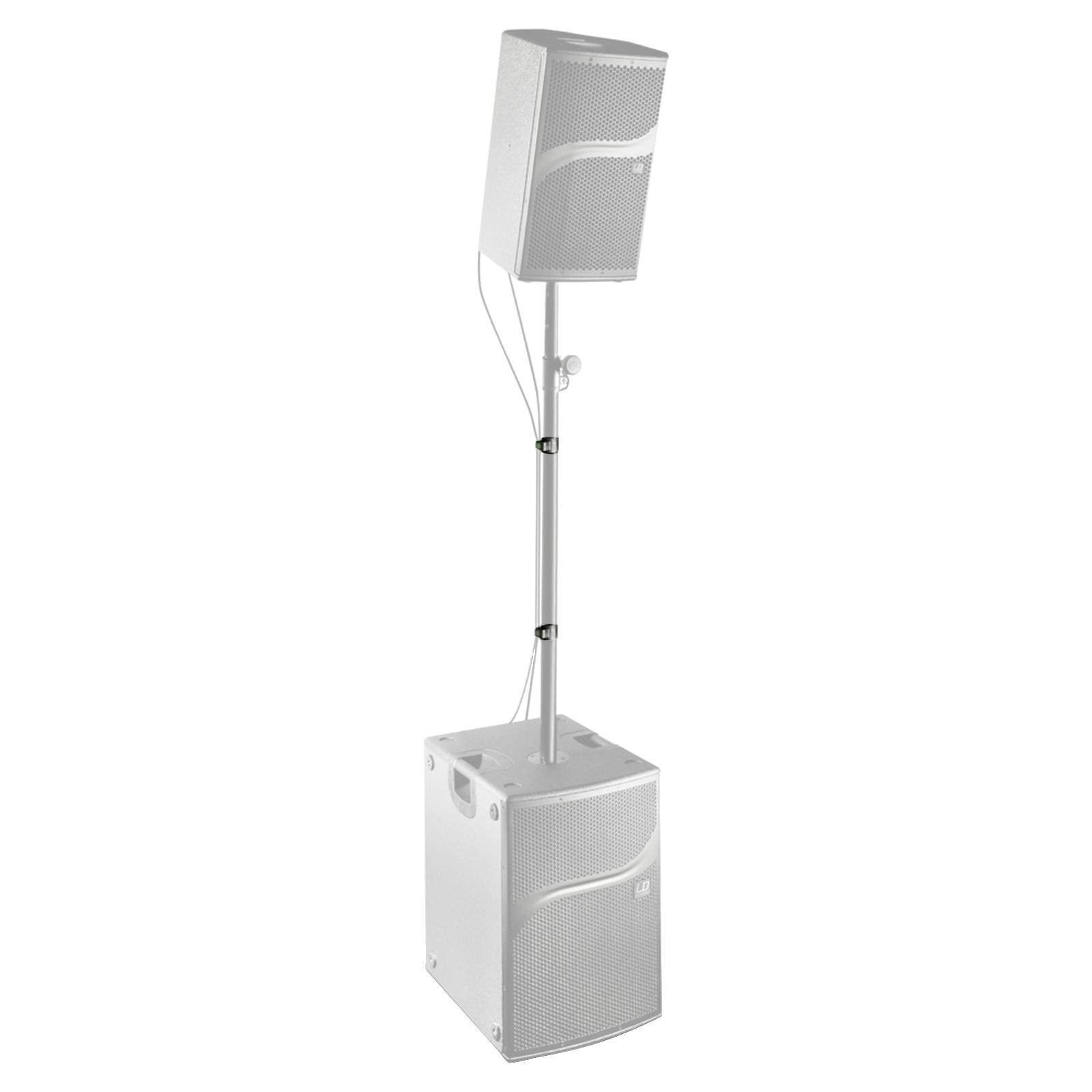 Gravity GSACC35B Speaker Pole Cable Clips 35 mm, set of two