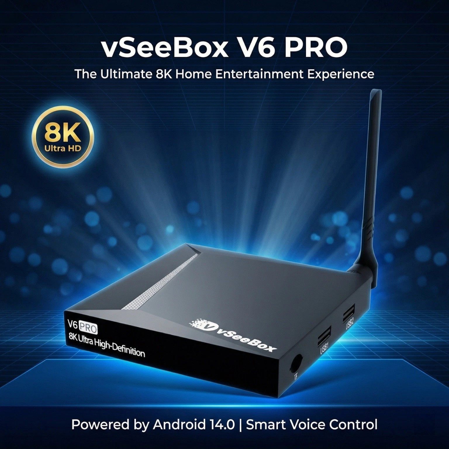 VSEE BOX V6 PRO - VSEE Authorized Distributor - Same Day FREE Shipping