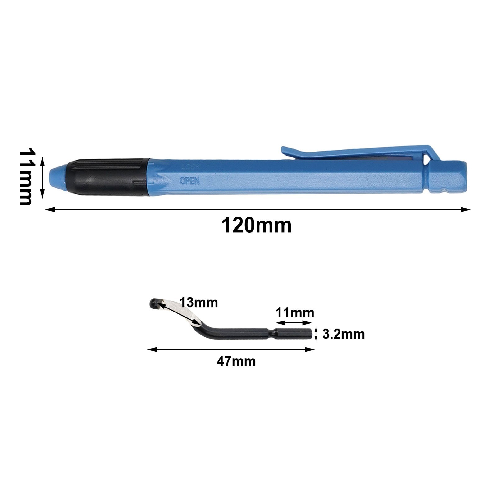 Flexible Blade With Handle Hand Tools Remover EO2000 HSS & Plastic Handle