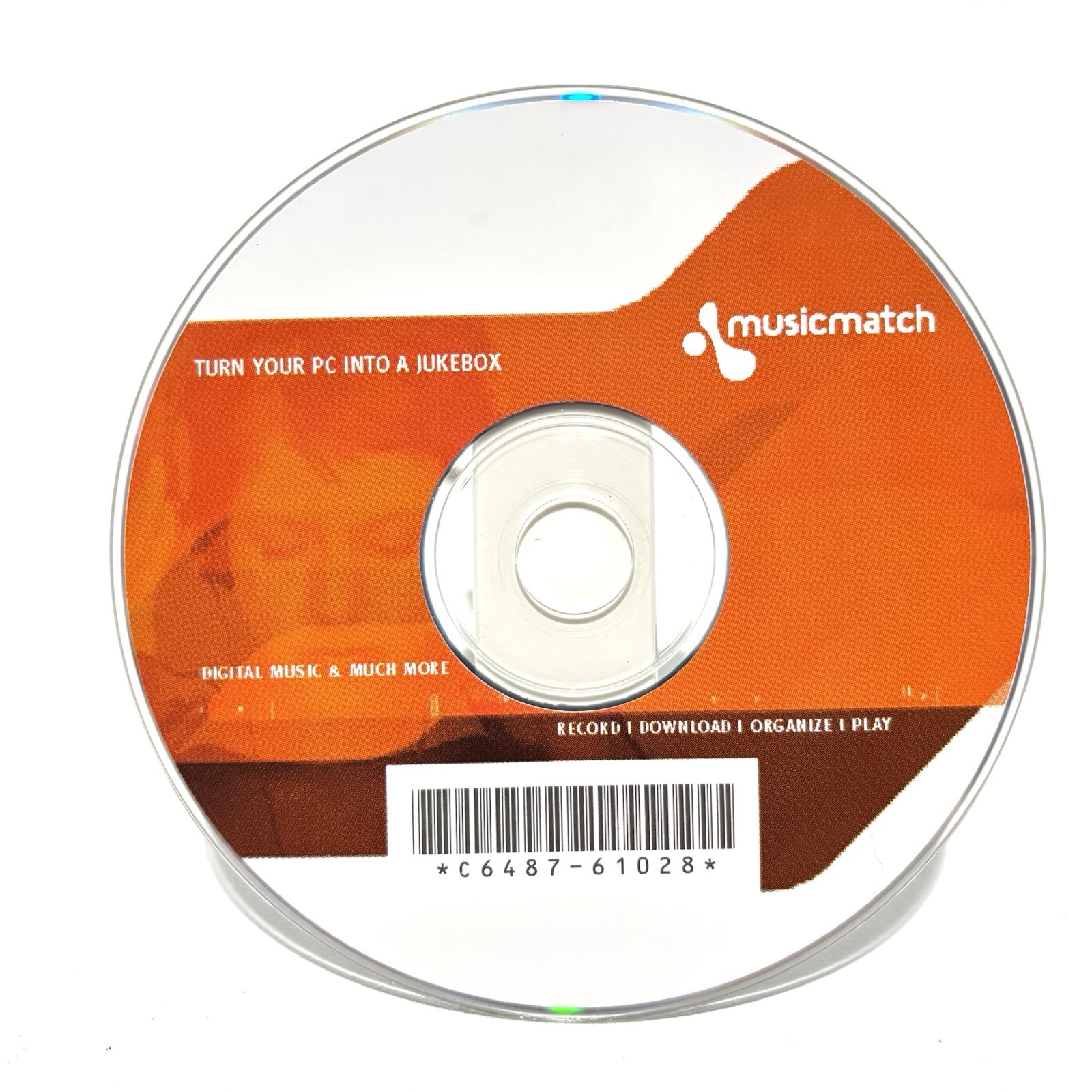MusicMatch PC Software Turn Your PC Into A Jukebox Disc Only Tested