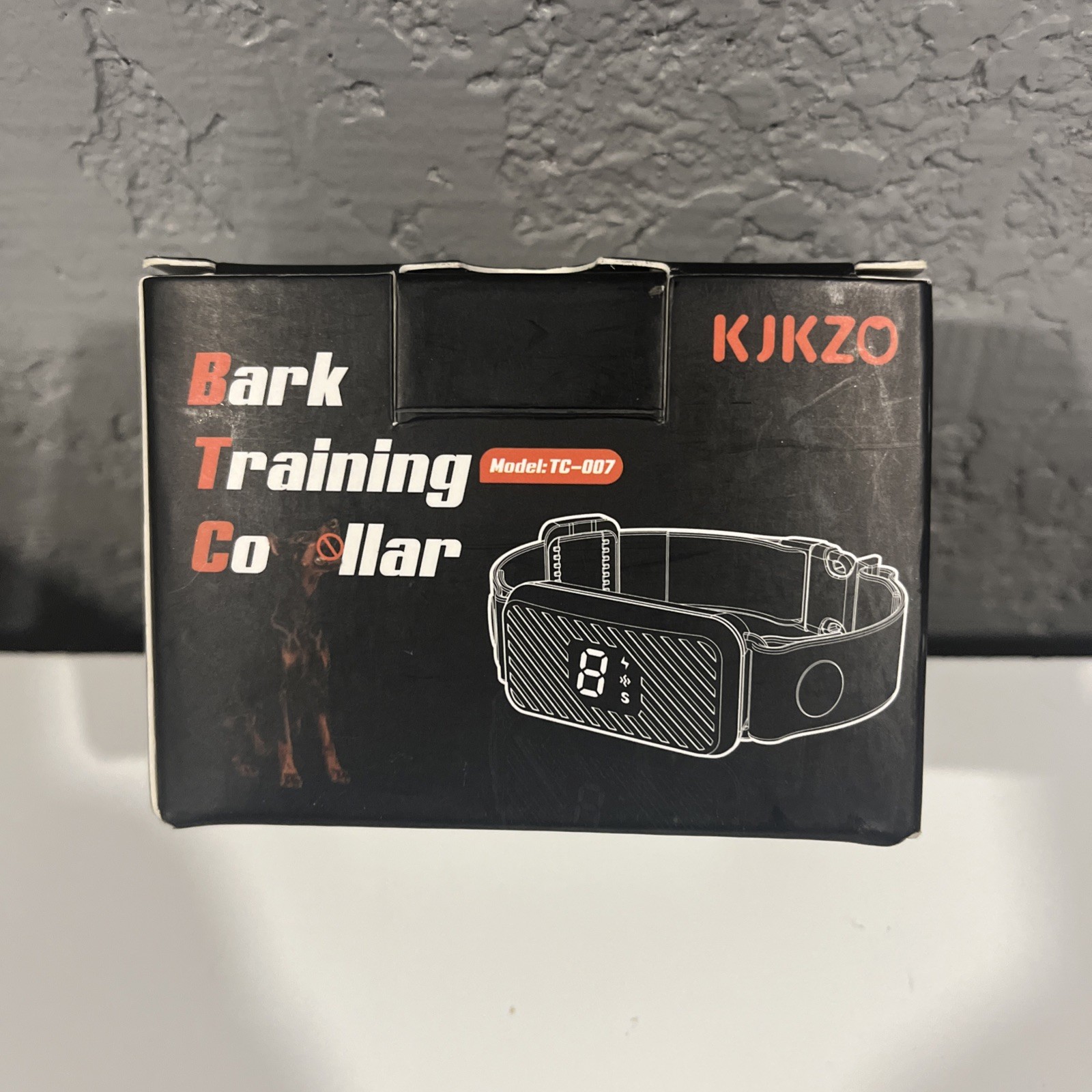 KJKZO TC-007 Bark Training Collar Vibration Static/Shock Dog Control