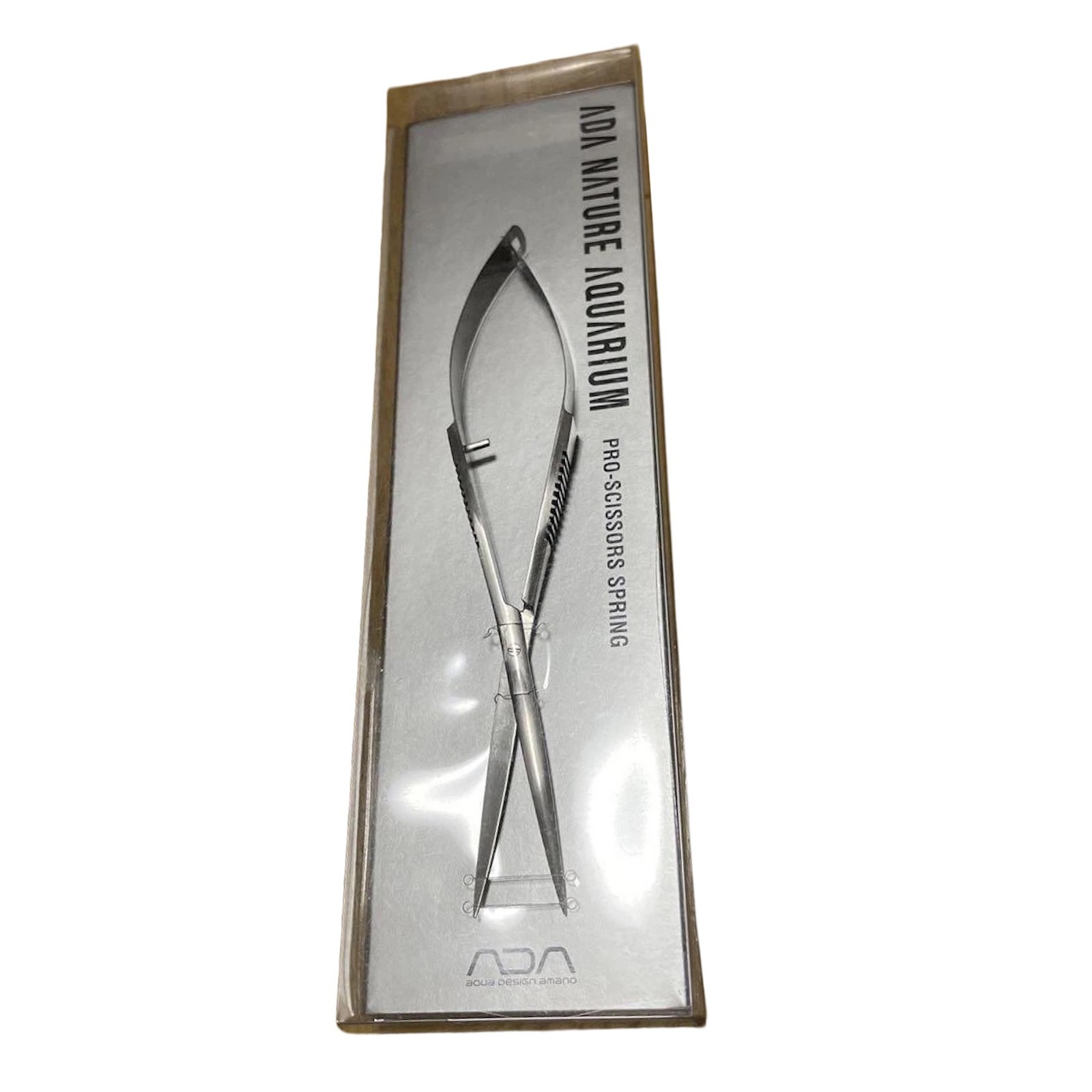 ADA Pro Scissors Spring Straight Type 160mm for Trimming Aqua Design Amano