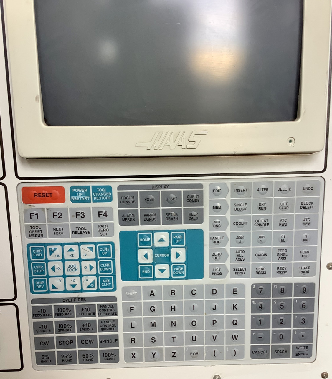 HAAS CSM1A Automation Control Simulation Module Model: VFZ Ver. 9.55N Mill Only
