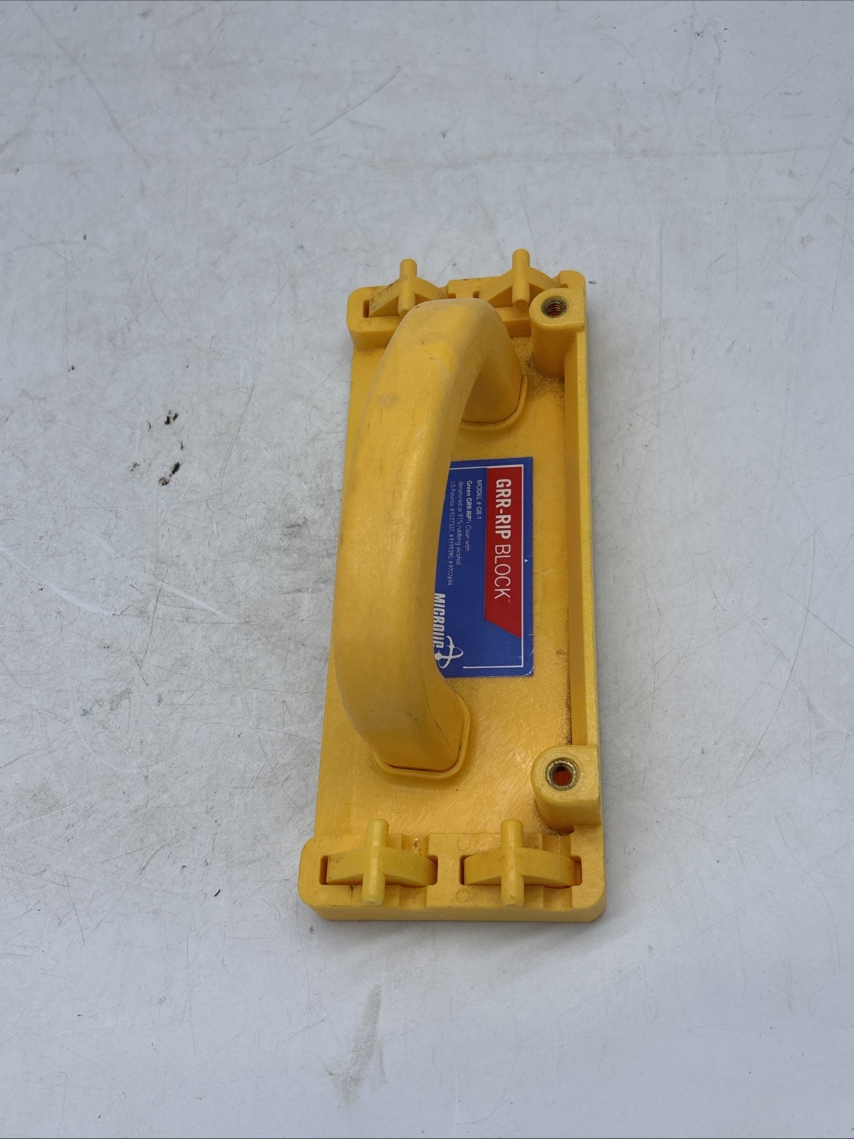 MicroJig GRR-Rip Block GB-1 Smart Hook Push Block - Woodworking - Model #GB-1