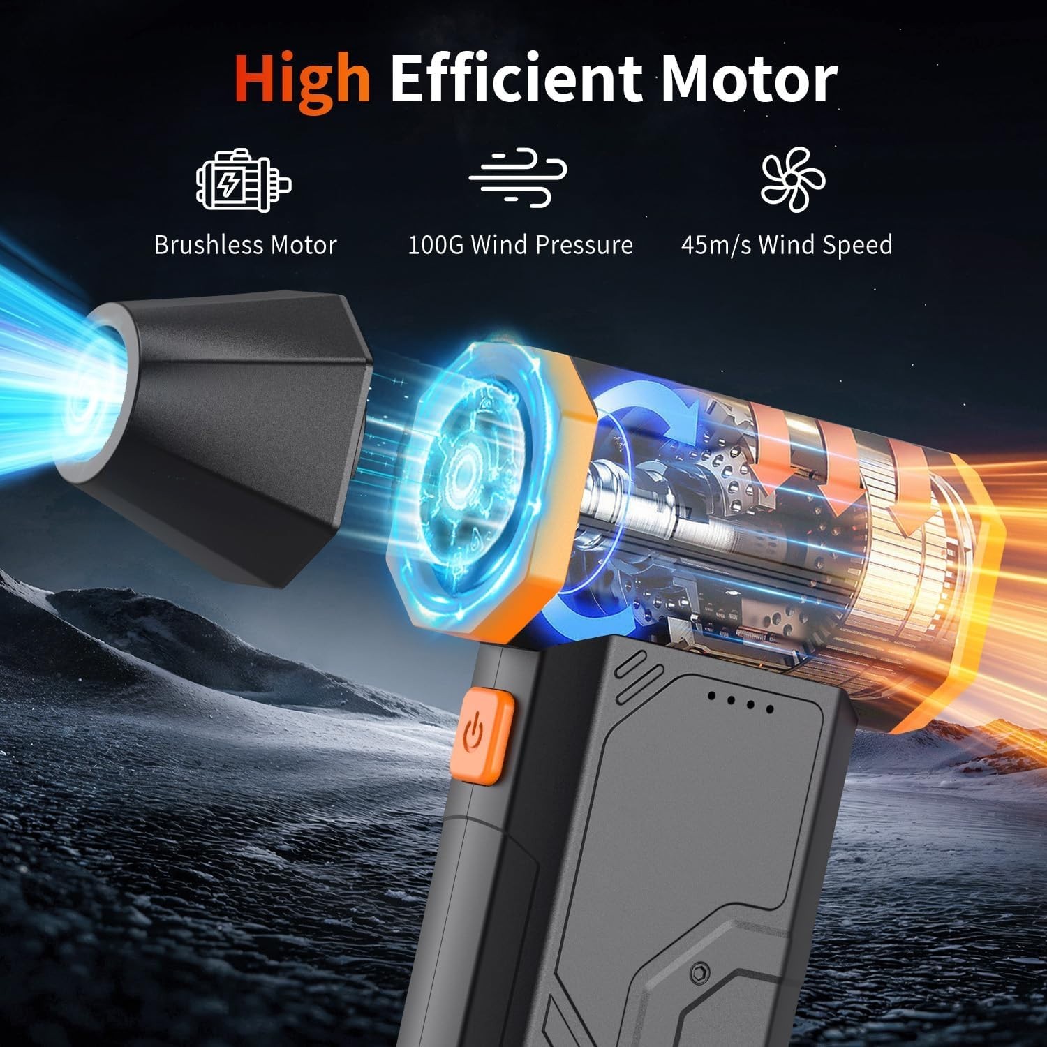 Super Power Electric Air Duster - Lightweight, Eco-Friendly & High-Performance