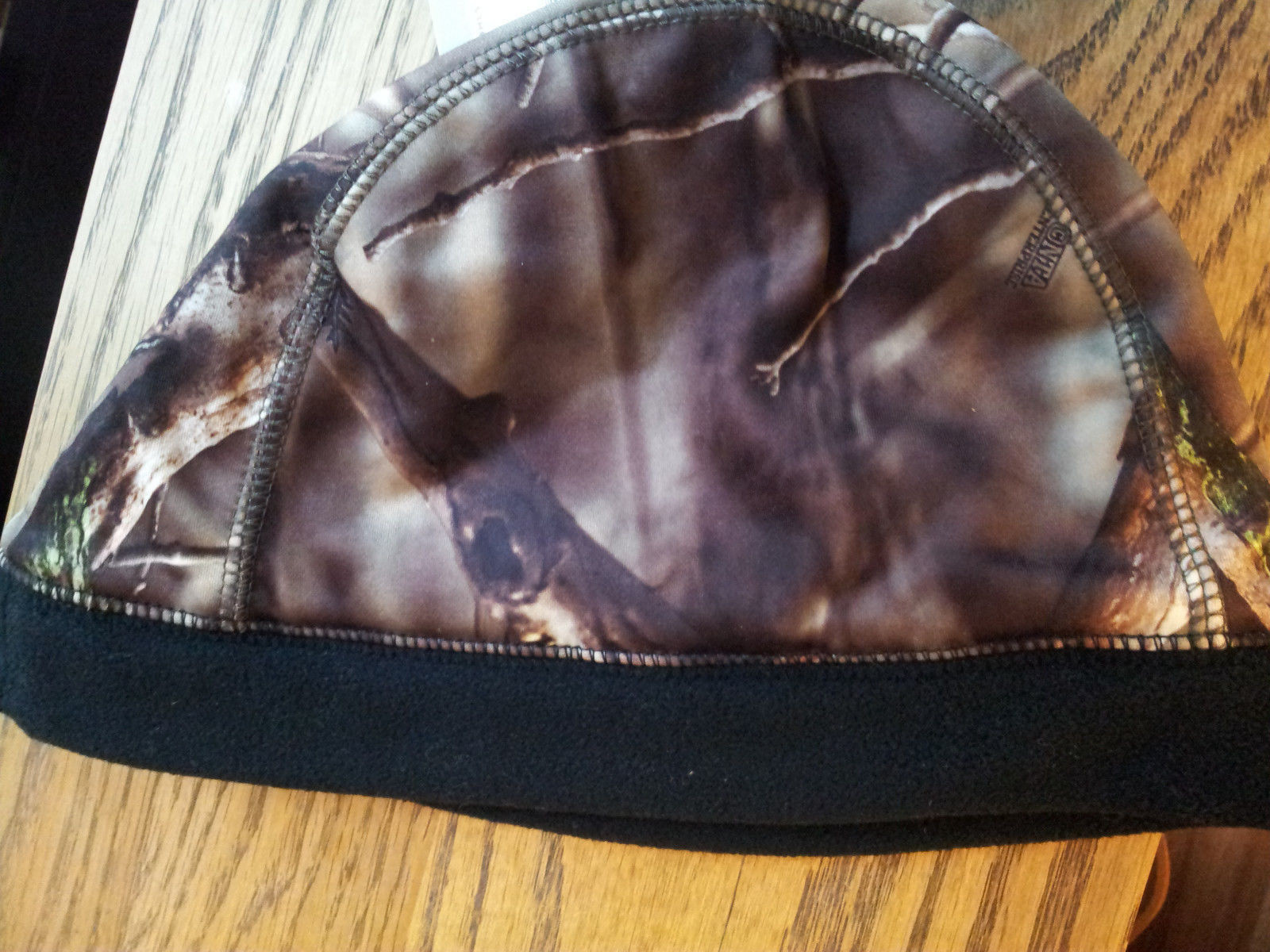 Hunting Beanie Mens One Size Camouflage Oak Tree Photo Water Repellent Tek Gear