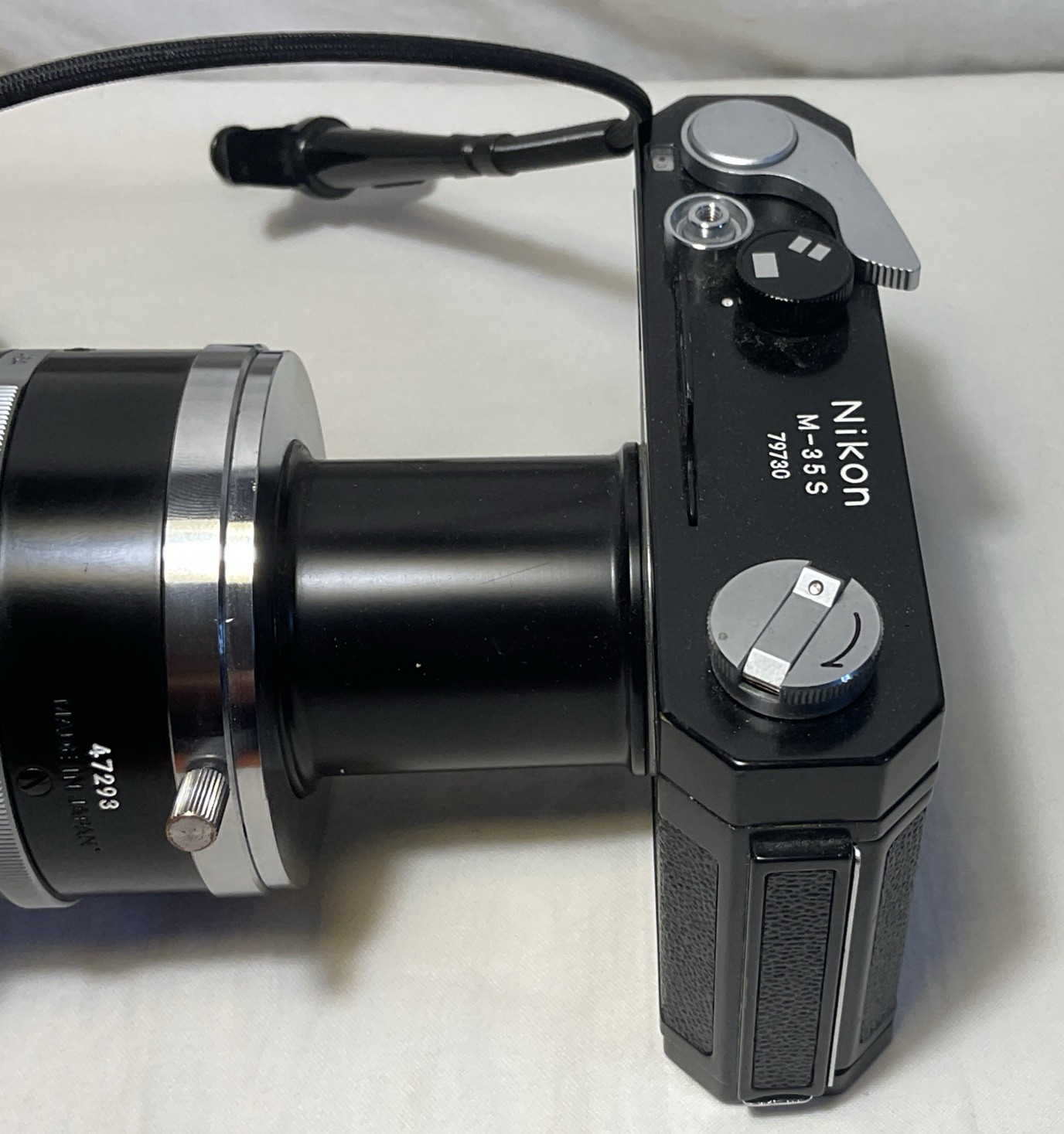 Nikon, Microflex, Adapter, EFM, with, M-35 camera, Nikon M-35 With EFM Microflex