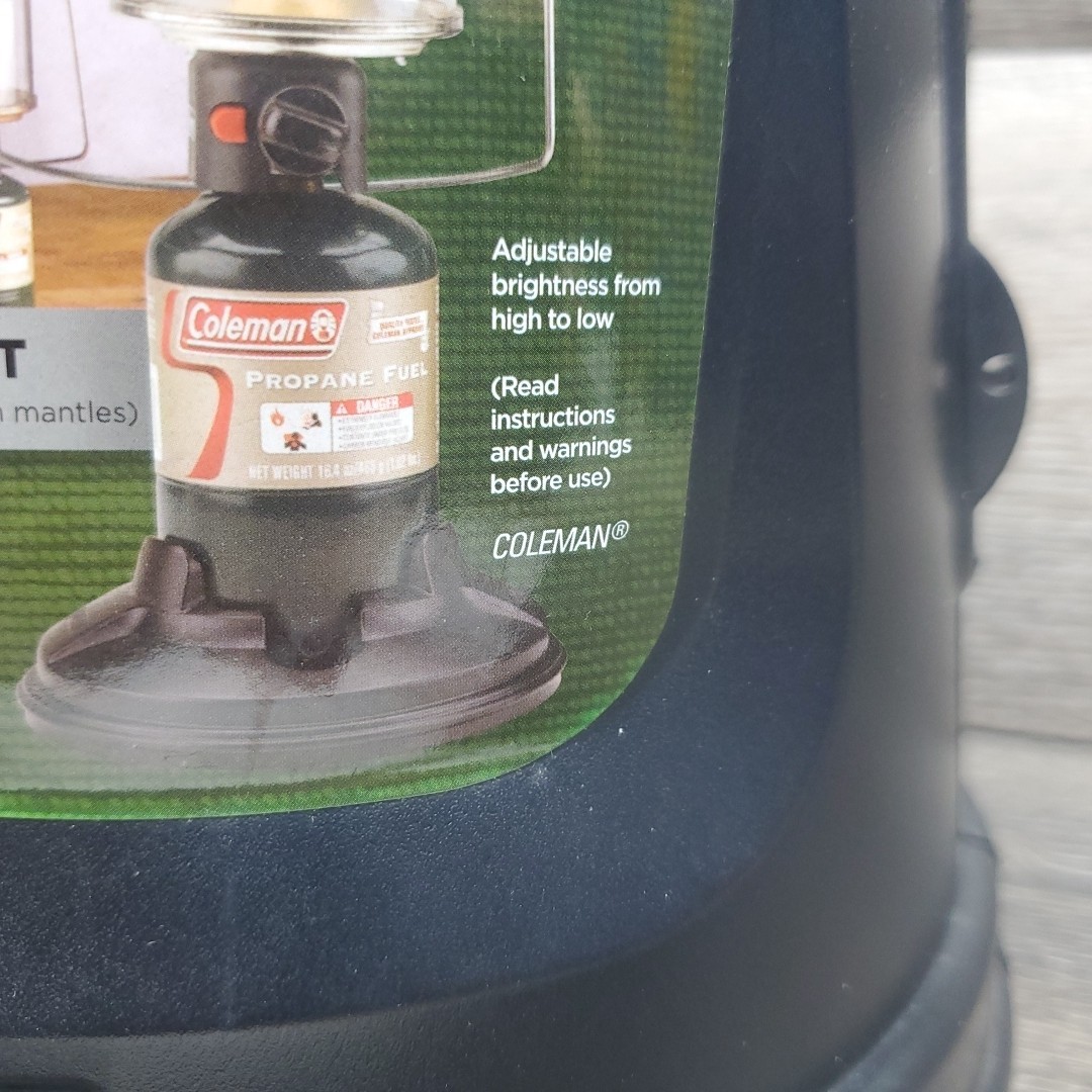 Coleman Two Mantle Instastart QuickPack Propane Lantern w/Hard Case #5159