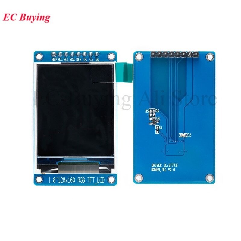 1.8 inch 128x160 SPI TFT LCD Display Module OLED Basic Screen ST7735 3.3V