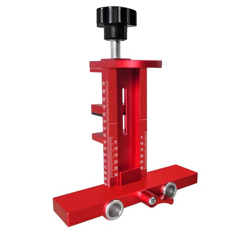 Cabinet Door Mounting Jig Install Tool Adjustable Frame for Door Positioning