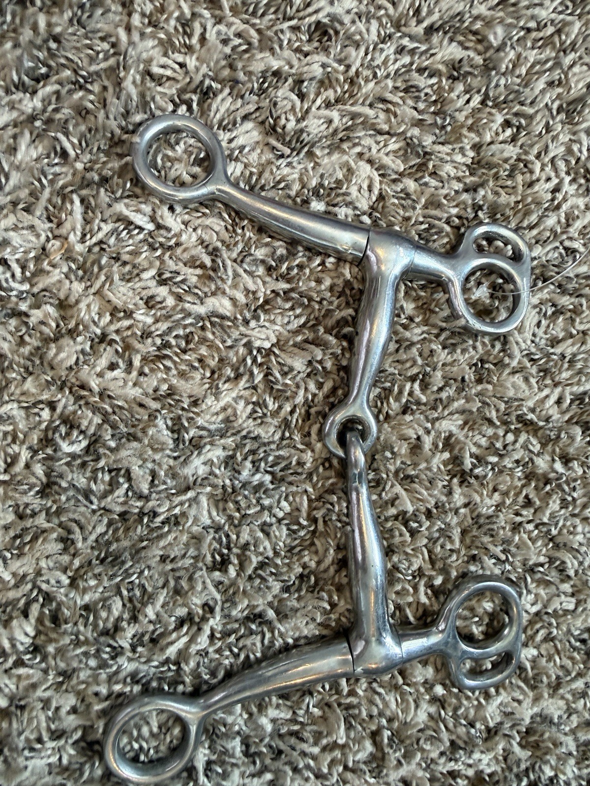 Single Joint Tom Thumb Snaffle Bit 5.25”