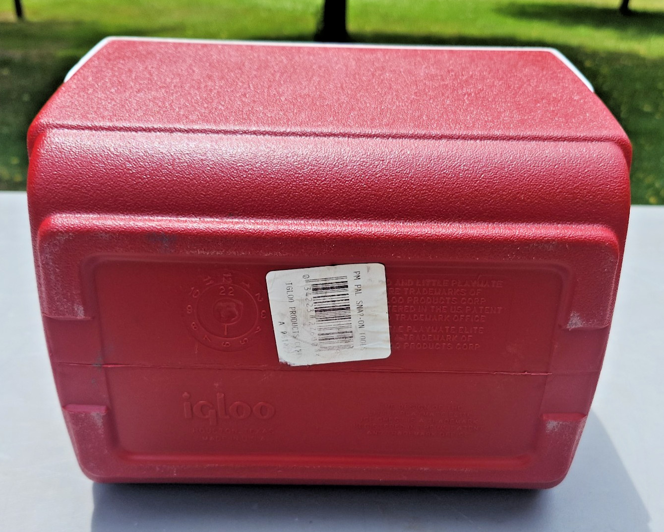 Igloo Playmate Snap-On Tools Cooler Red White Lunch Box