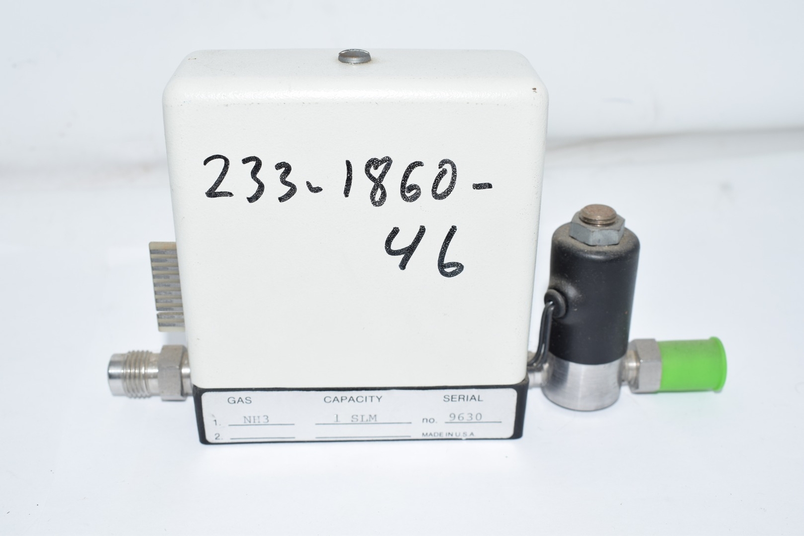 Precision Flow Devices PFD Mass Flow Controller, NH3 Gas 1 SLM