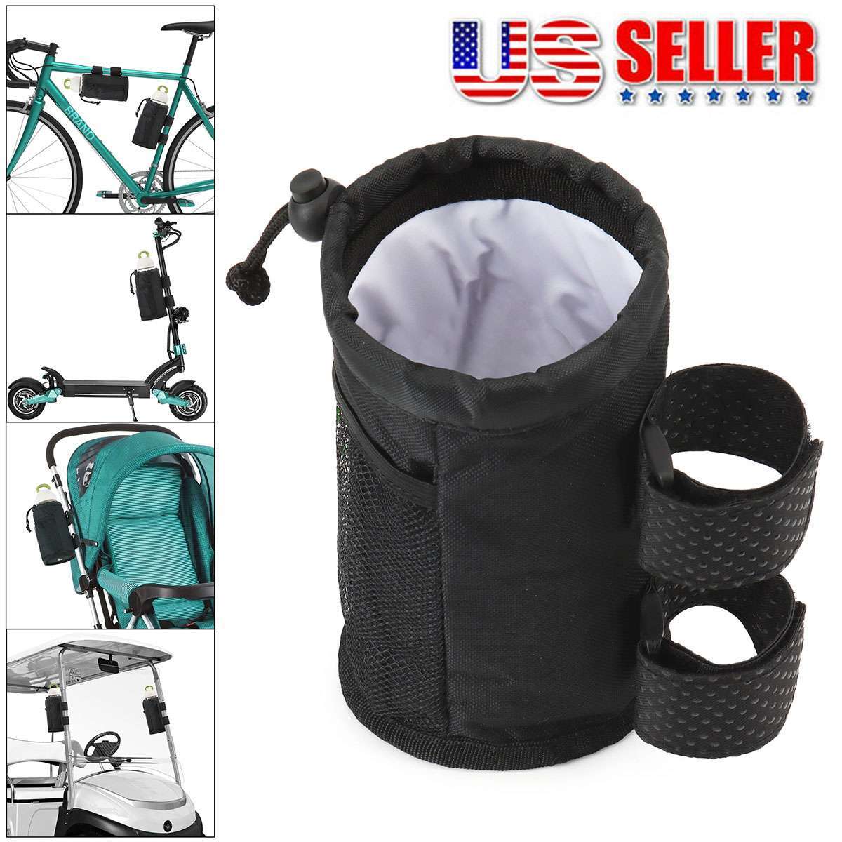 Bicycle Cup Holder Cycling Beverage Water Bottle Cage Mount Drink Bike Handlebar