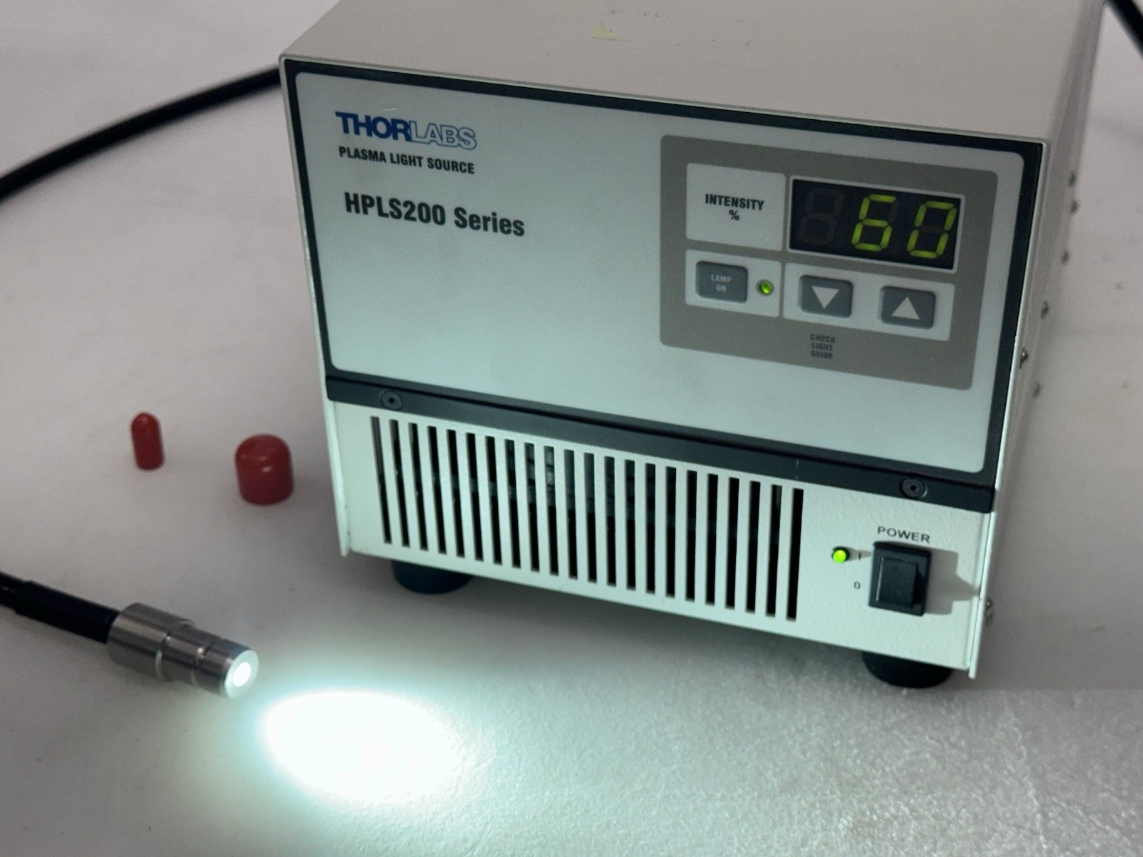 Thorlabs HPLS245 Solid-State Plasma Light Source with Ø6 mm Liquid Light Guide