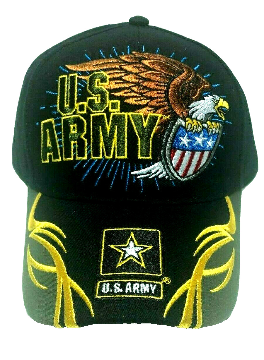 U.S. ARMY MILITARY BALL CAP BY CAPSMITH (Direct embroidery) BIN 3