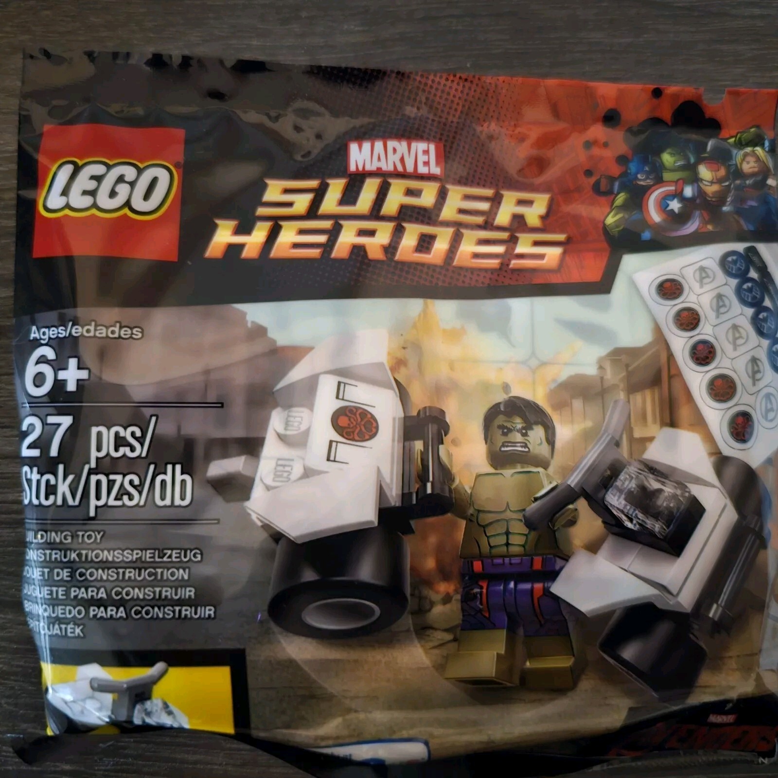 LEGO Marvel Super Heroes The Hulk Polybag Promo Toys R Us # 5003084
