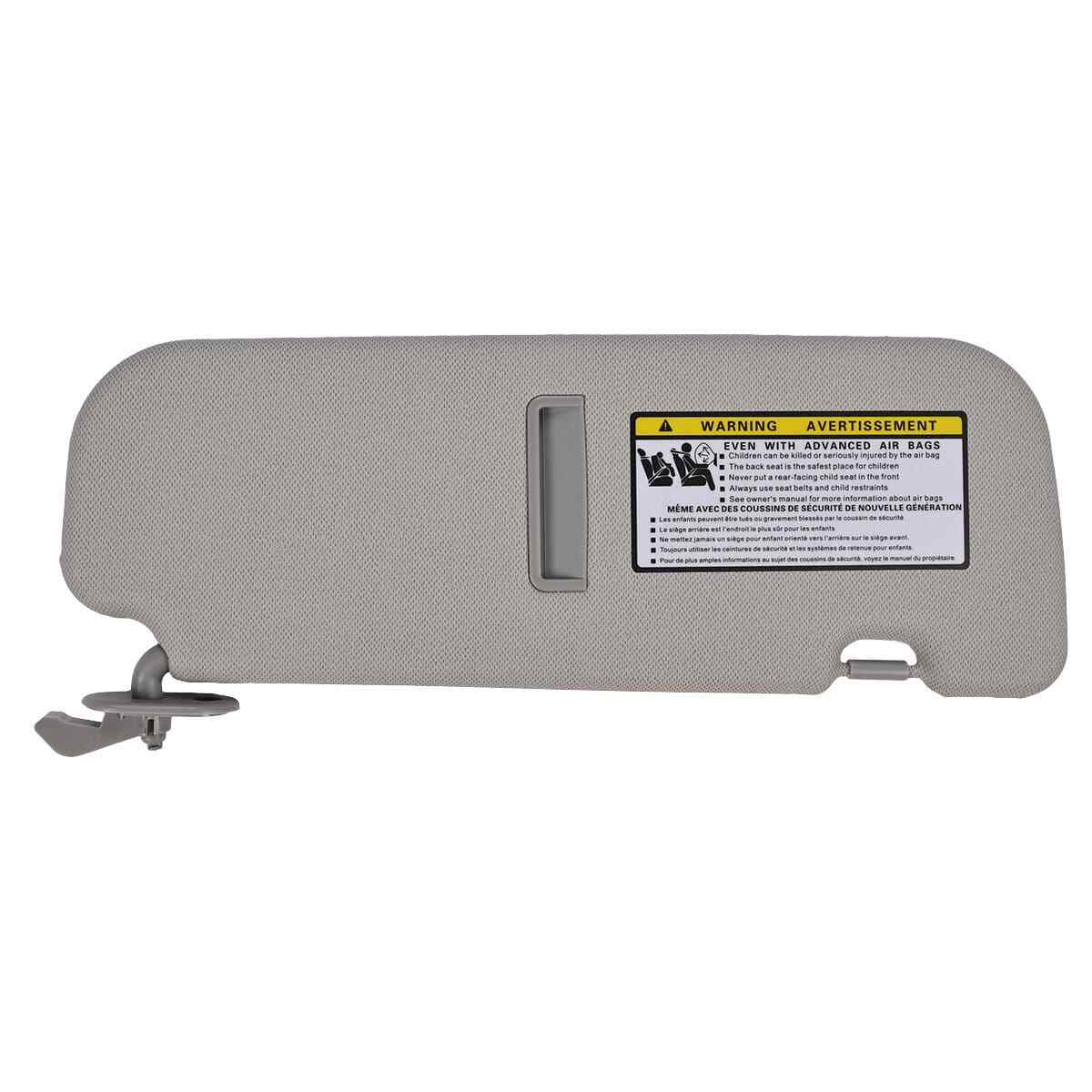Sun Visor Makeup Mirror Left Grey Driver side Side For Hyundai Elantra MD 11-16