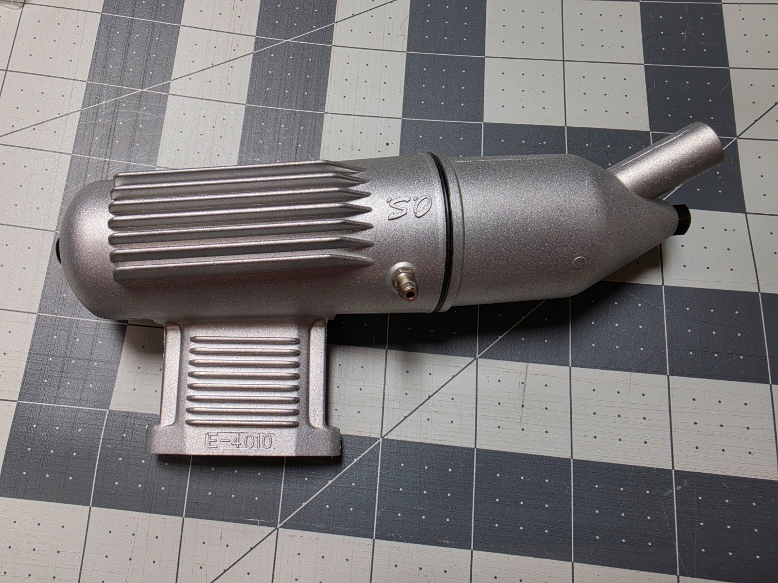 OS Max E-4010 Muffler for 65AX, 61FX, 61SF, 60FP, 65LA RC Airplane Engines
