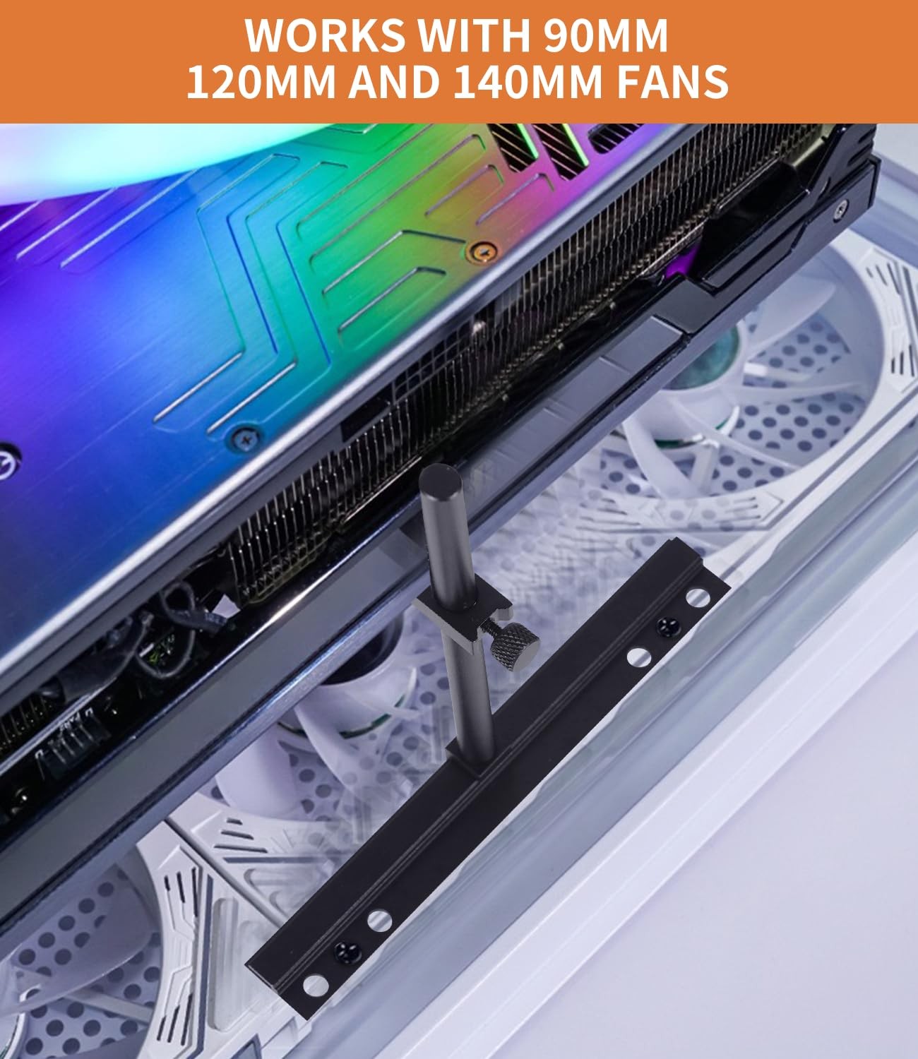 GPU Support Bracket, Adjustable Aluminum Anti Sag GPU Bracket, Video Graphics...