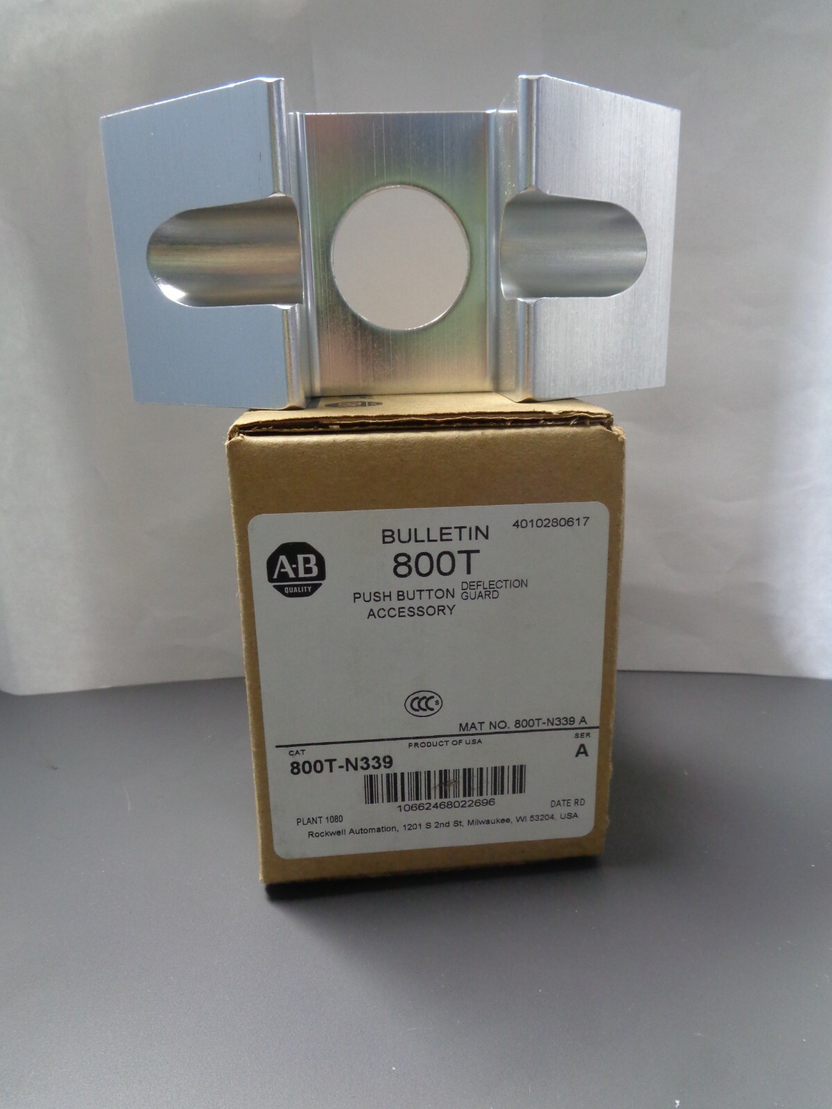 New Allen Bradley 800T-N339 Push Button Accessory Series A NIB