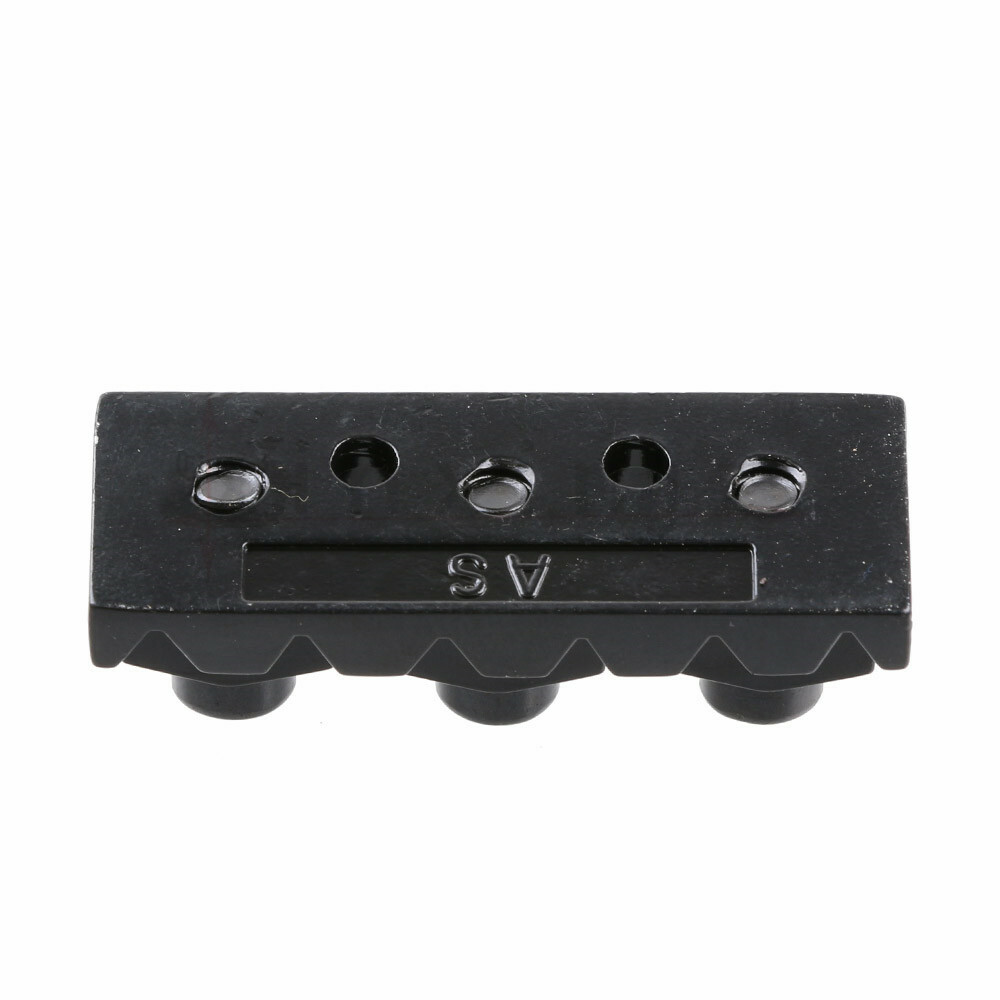 Electric Guitar String Locking Nut 43mm Metal for Double Lock System Black